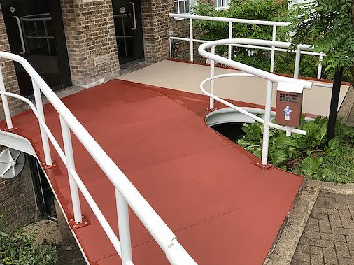 Reception Main Entrance Walkway