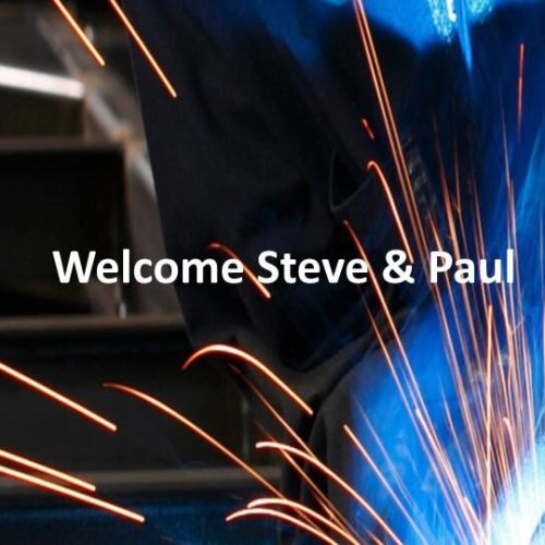 Welcome Steve & Paul